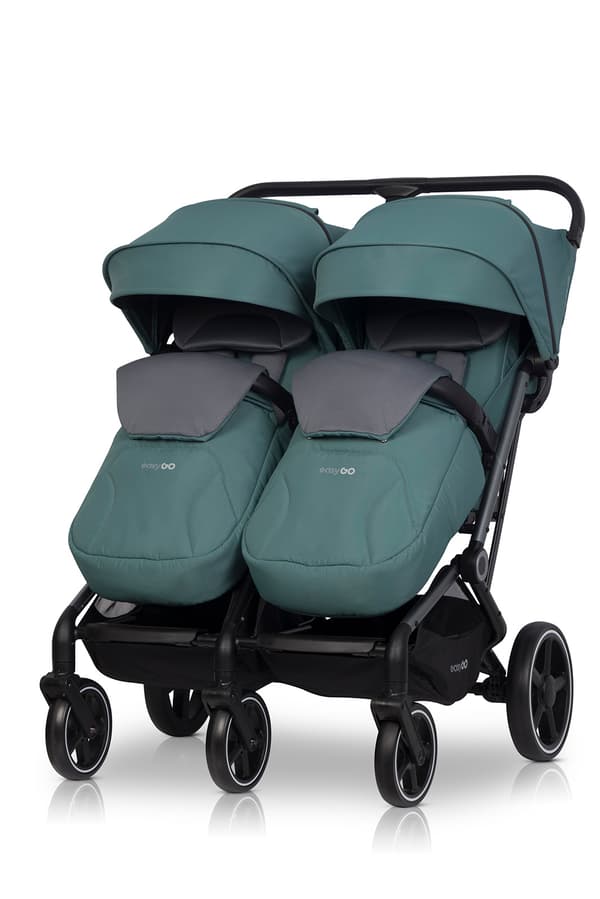 EASY GO ECHO SAGE GREEN klapvogn