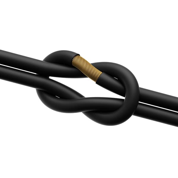 Headset in-ear-hörlurar USB-C-kabel 1,2 m svart