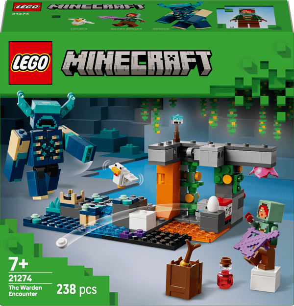 LEGO Minecraft Møde med Vogterne 238 dele (21274)