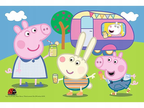 Trefl Mini Pussel 54 bitar Peppa Pig Camping