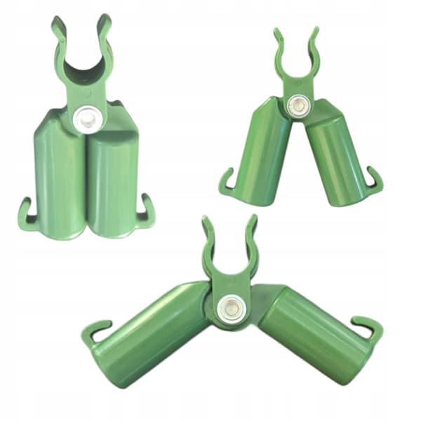 Toppkoppling, justerbar för 11 mm poler, 4-pack