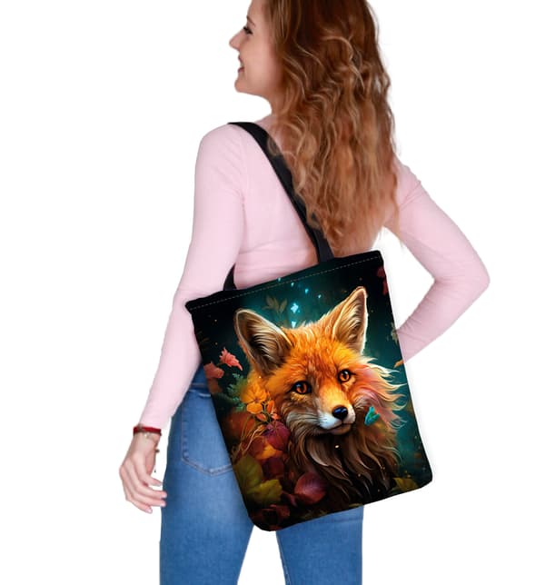 SUNNY lærredstaske - Fox