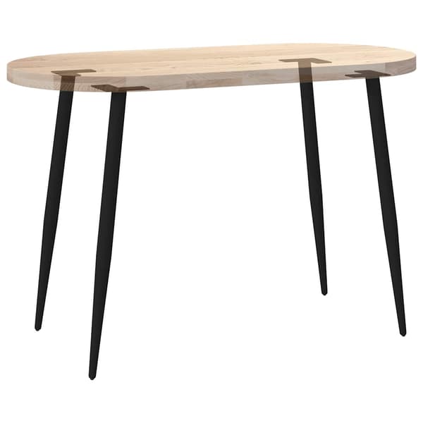 vidaXL sofabordben, 4 stk., sort, 72-73 cm, stål