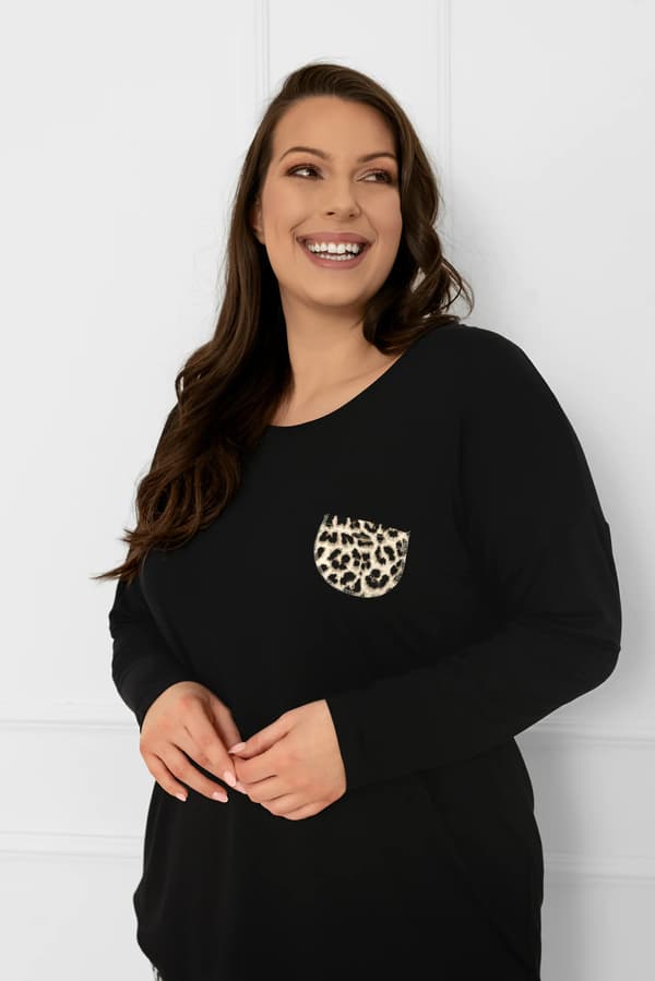 Dampyjamas långärmad, långbyxor Kenia S