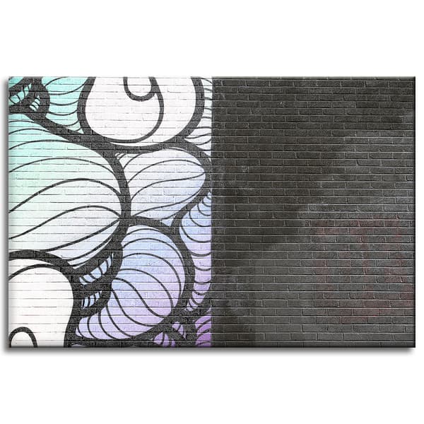 Canvas-maalaus Arkkitehtuuri-mural 60x40 cm