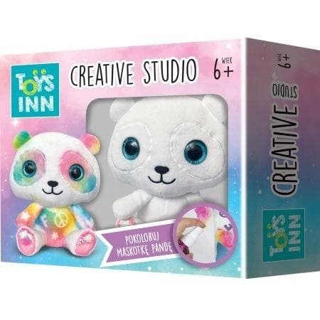 Panda maskot til farvelægning Creative Studio STnux