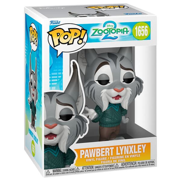 Funko POP Zootopia 1656 Pawbert Lynxley -figuuri