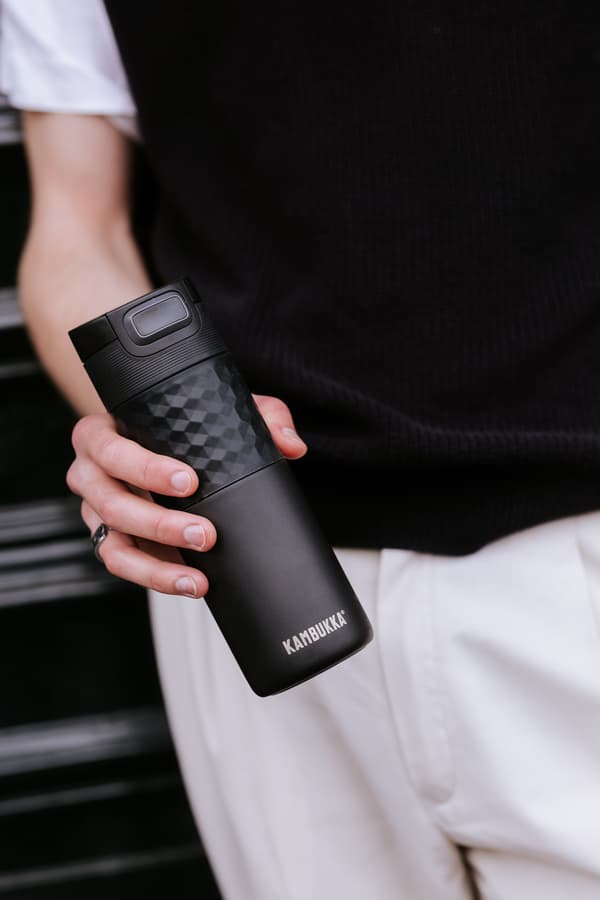 Kambukka Etna Grip termisk krus 500ml sort fløjl