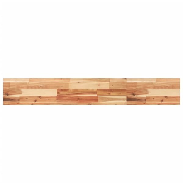 vidaXL bordplade 140x20x4 cm rektangulær massiv akacietræ