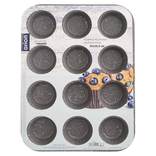 MUFFINSFORM I GRANIT FÖR MUFFINS, 12 ST