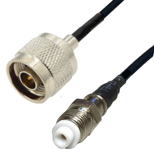 Pigtail FME-fatning / N-stik 3m