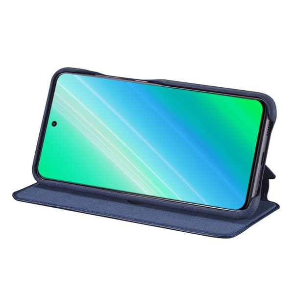 Flip-etui til Samsung Galaxy S23 Plus, ERBORD Retro, blå