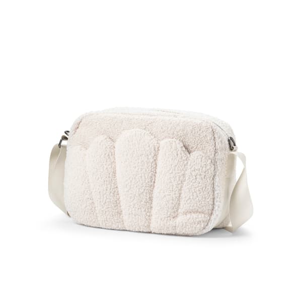 Elodie Details - Mummyväska - Vit Bouclé