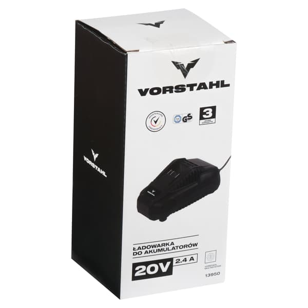 Vorstahl 2.4A elverktygsbatteriladdare