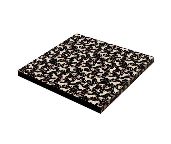 Seng - Madras SQUAR Bullterrier 60x60x5 cm
