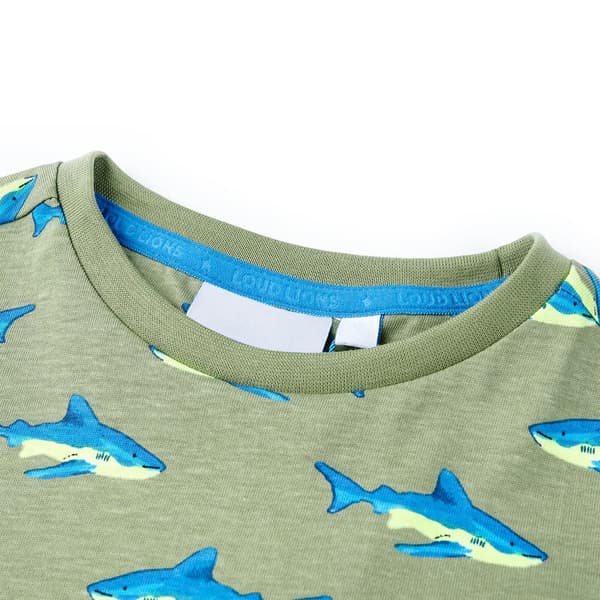 Børne-T-shirt, lys khaki, 128