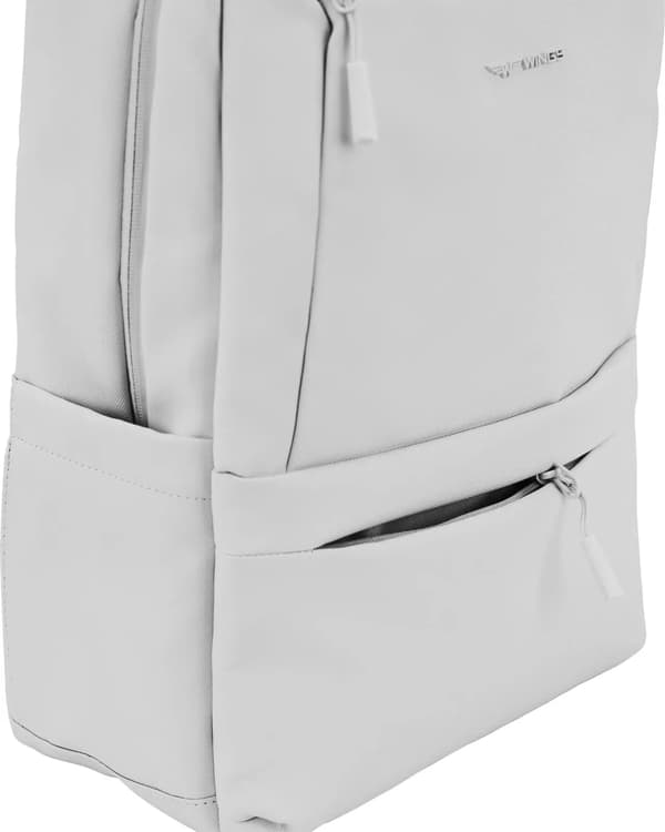 WINGS CBP003 kabinryggsäck med laptopficka och ventilationssystem GRÅ