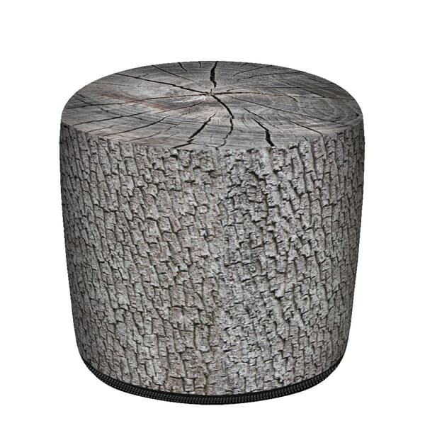 Codura GR Cylinderpuf i elletræ 40x40 cm