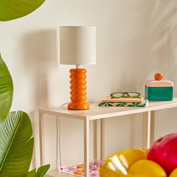 Vinas bordlampe 33 cm orange