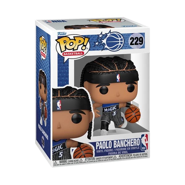 Funko POP Orlando Magic 229 Paolo Banchero samlarfigur