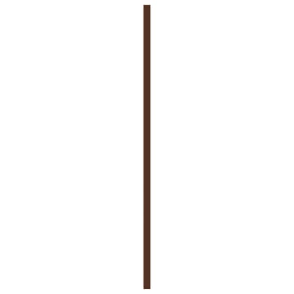 vidaXL skabsgreb 20 stk. bronze 480 mm rustfrit stål