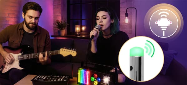 MusicMate MM-DX50 SkyLink trådløs DMX-sender