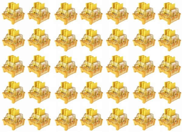 Attack Shark Bananas Switch Lineær 35-delt Mekanisk Tastatur Switch