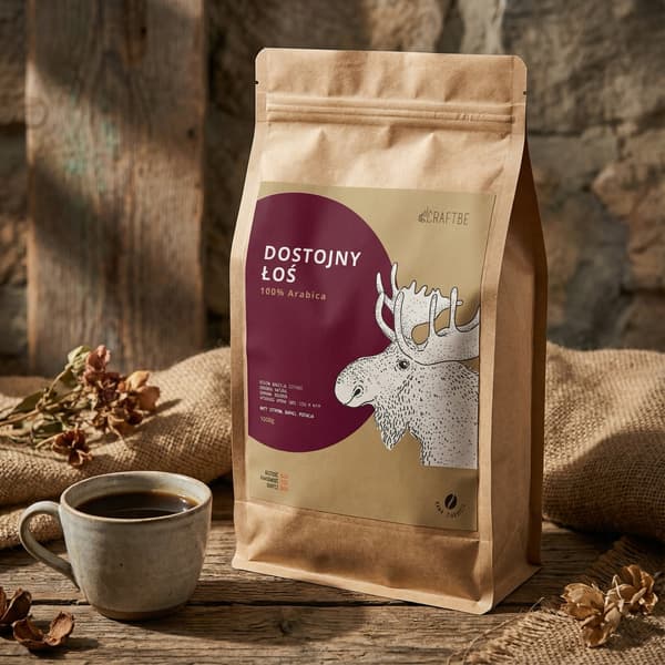 Craftbe Kaffebönor Dignified Moose 1kg