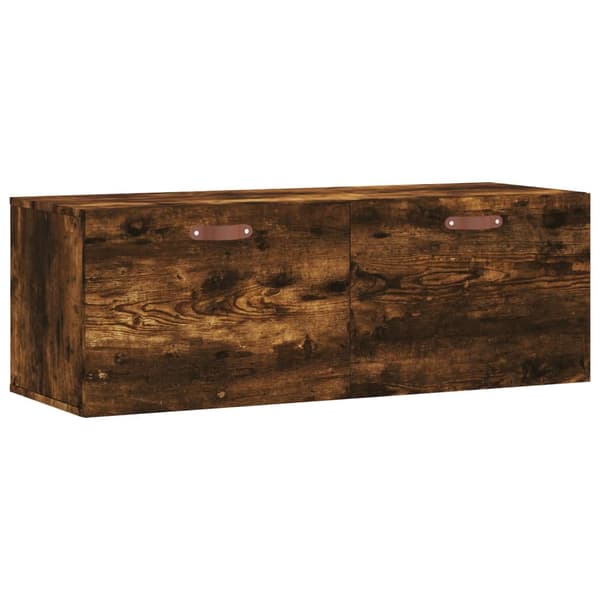 vidaXL vægskab røget eg 100x36,5x35 cm