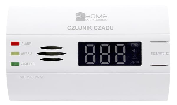 EURA CO-sensor Trådlös Batteridriven LCD-TEST 85 dB