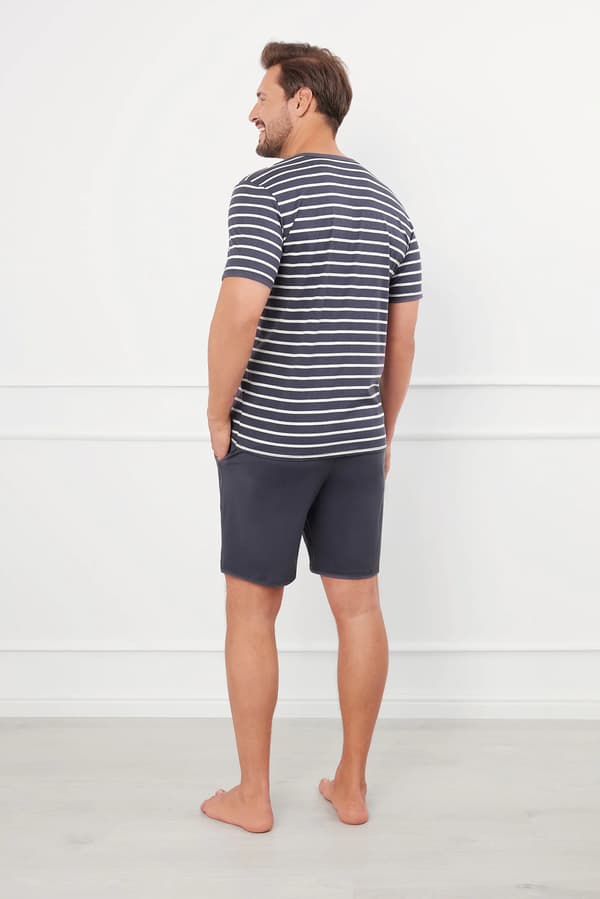 Bert herrpyjamas kortärmad, korta byxor L