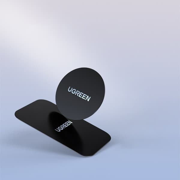 Magnetisk bilholder til luftventil, sølv