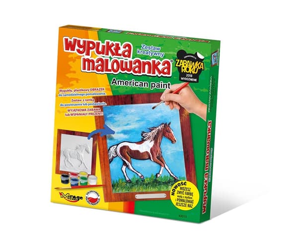 Kupera hevosmaalaus - American Paint