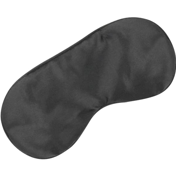 Darkness Basic Sort Maske - satin, justerbar bind for øjnene