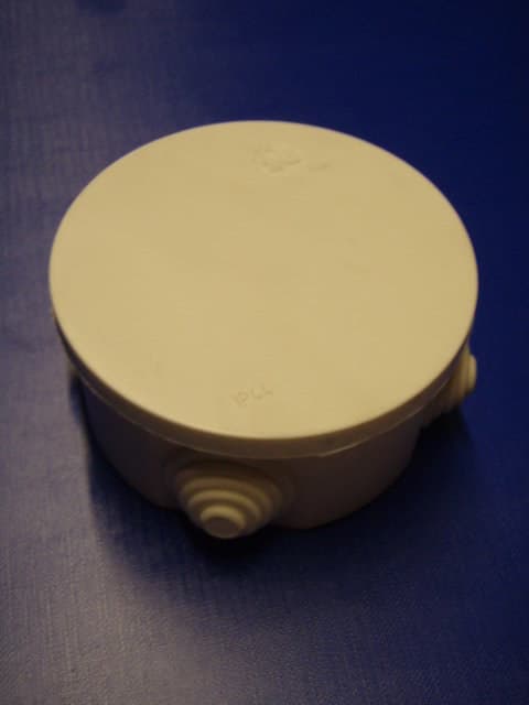 Fast-Box rund låda 80x40 IP44