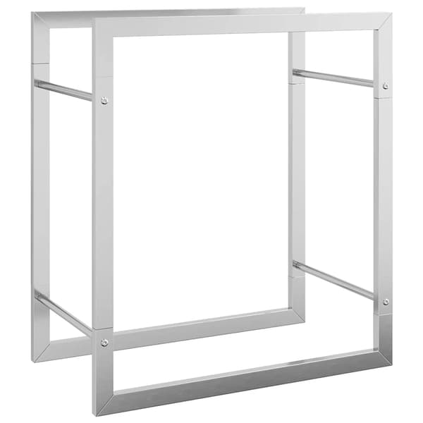 vidaXL brænderist 50x28x56 cm rustfrit stål