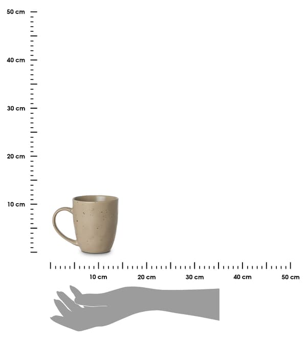 440 ml Earth Dot Beige Krus