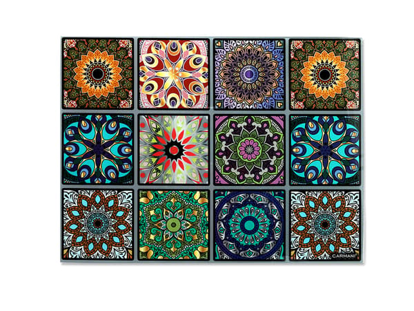 Glastavla - Mosaik (CARMANI)