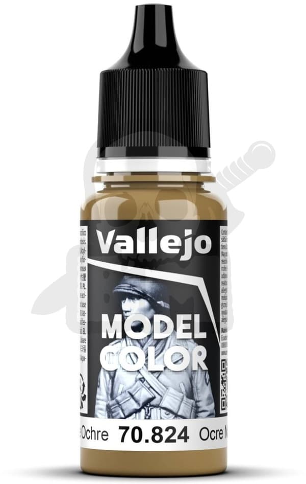 VALL-70824 Modellfärg 17ml Orange Ockra