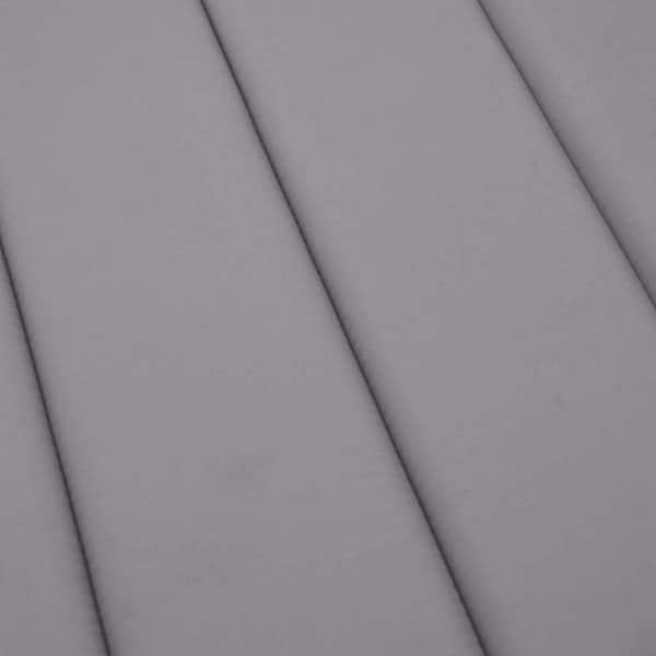 vidaXL Solstolsdyna, Grå, 186x58x3 cm