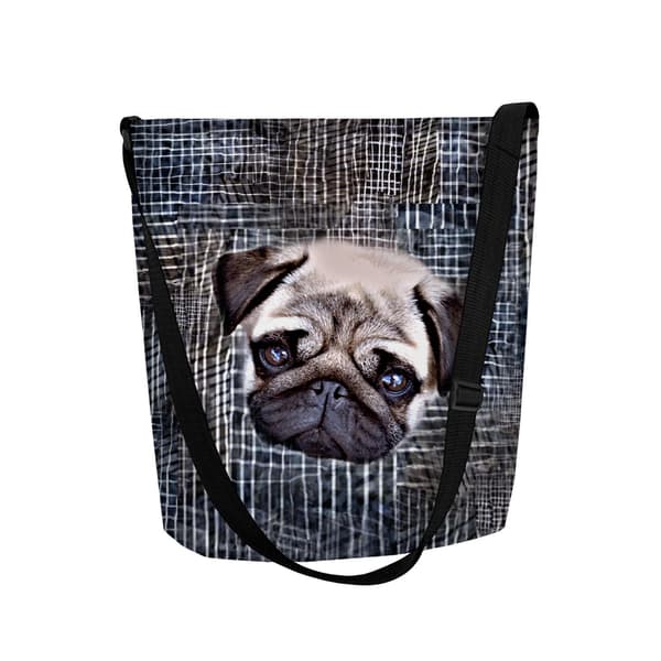 FUNKY Pug filtpose