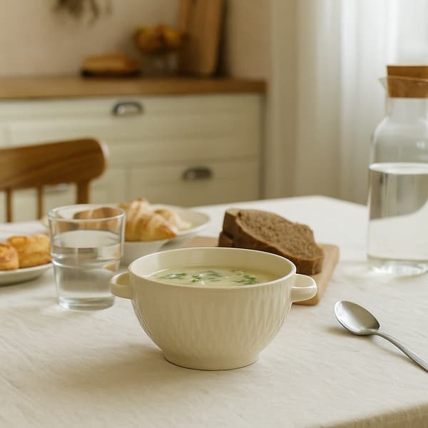 Beige keittokulho 650 ml