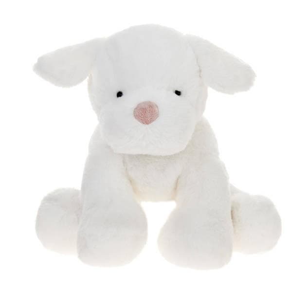 Renee hund hvid 30 cm