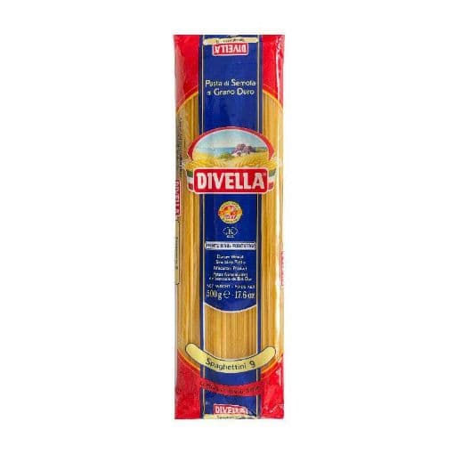 Spaghettini Pasta n. 9 500g - Divella