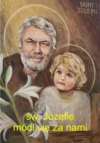 Jääkaappimagneetti - Pyhä Joosef