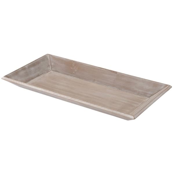 Avlång träbricka 40x20 cm