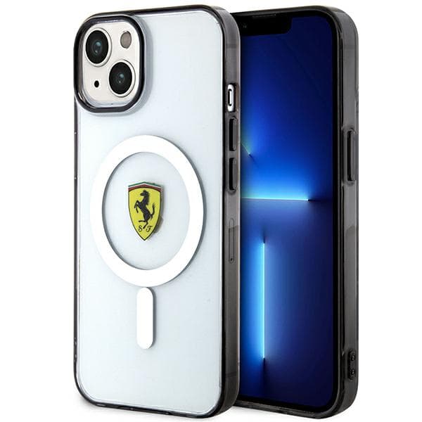 Ferrari Outline Magsafe-etui til iPhone 14 Plus, klart