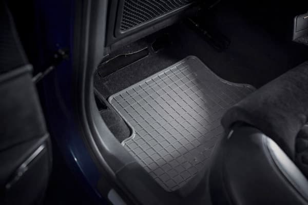 Gummimåtter til: Opel Combo C kombivan (2001-2011) - grå matchende