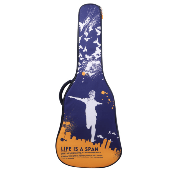 Gitarrfodral för akustisk gitarr Hard Bag B-1913-41 Blå