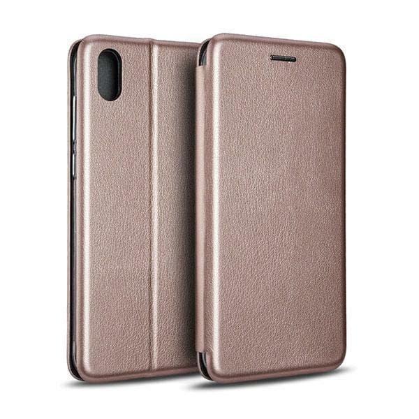 Beline Book Magnetisk Etui til Redmi 9A Rosaguld